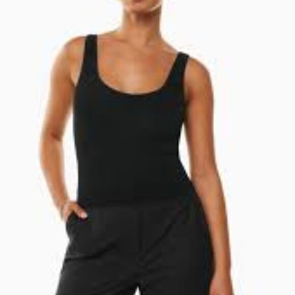 Babaton Women's Sculpt Knit Scoopneck Tank size M/L - Picture 1 of 5